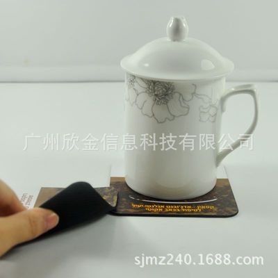 深圳工厂定制肯德基促销杯垫 橡胶防滑杯垫的广告宣传新选择